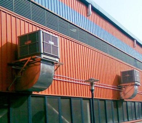 佛山厂房降温通风设备 高效水冷空调系统全面提升车间舒适度